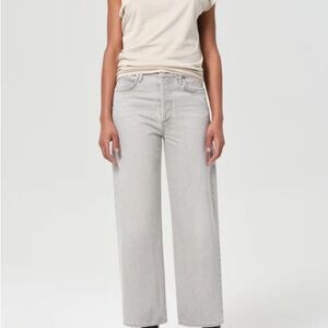 Agolde Light Gray Women's Flare Jeans